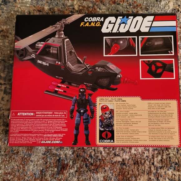 G.I. Joe Retro Collection Cobra F.A.N.G. FANG BRAND NEW Walmart Exclusive Toy - Picture 5 of 12